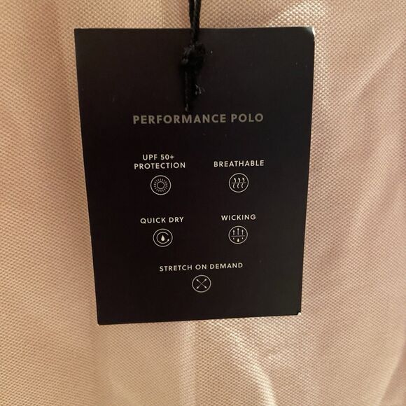 J.Crew Men’s Slim Performance Piqué Polo Shirt Moisture Wicking Light Pink Sz S - Picture 5 of 10